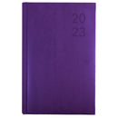 DIARY 2023 DEBDEN S6700.P55 B7R B7R 80X125MM SILHOUETTE WTV PURPLE