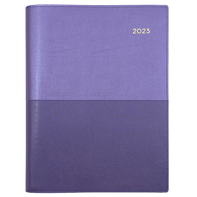 DIARY 2023 COLLINS 145.V55 A4 VANESSA DTP LILAC