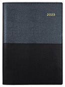DIARY 2023 COLLINS 185.V99 A5 VANESSA DTP BLACK