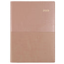 DIARY 2023 COLLINS 185.V49 A5 VANESSA DTP ROSE GOLD