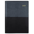 DIARY 2023 COLLINS 285.V99 A5 VANESSA 2DTP BLACK