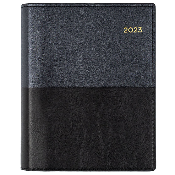 DIARY 2023 COLLINS 165.V99 A6 VANESSA DTP BLACK