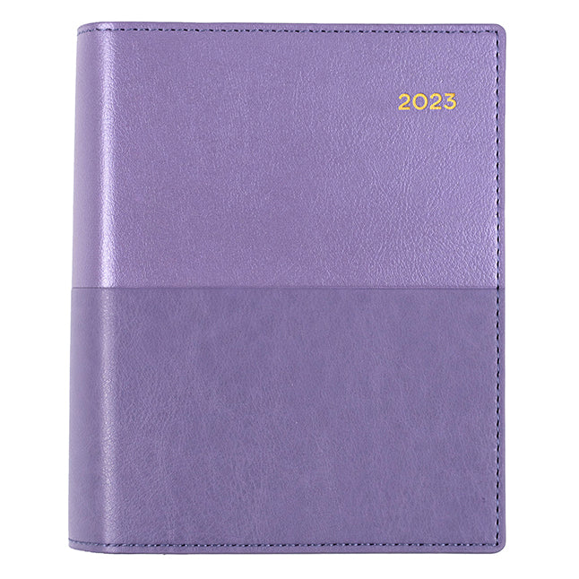 DIARY 2023 COLLINS 165.V55 A6 VANESSA DTP LILAC