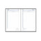 DAYPLANNER REFILL 2023 COLLINS DK1100 140X216MM DESK 7 RING DTP