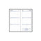 DAYPLANNER REFILL 2023 COLLINS SL4700 82X162MM SLIMLINE DOUBLE WIRO WTV