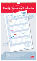 CALENDAR 2023 SASCO 250X410MM FAMILY ACTIVITY