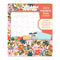 PLANNER 2023 ORANGE CIRCLE 300X350MM SECRET GARDEN POCKETS PLUS