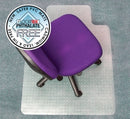 Chairmat Floortex Med Pile Carpet 115x134cm Keyhole Advantagemat