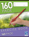 EXERCISE BOOK SOVEREIGN 225X175MM 8MM RULED 160PG
