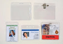 Id Pouch Rexel Clear Soft Case Portrait H/sell Pk10