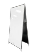 Whiteboard Mobile Double Sided Porcelain Alpha AD1 1800mm X 900mm