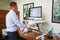 Arise Deskalator Standard 680 x 590 Available in Black or White