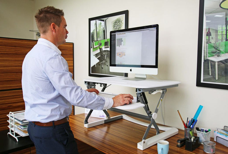 Arise Deskalator Standard 680 x 590 Available in Black or White